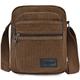 Men's Shoulder Messenger Bag Crossbody Bag Canvas Outdoor Daily Black Army Green Khaki