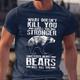 Mens Graphic Shirt Tee Animal Bear Crew Neck Clothing Apparel 3D Print Outdoor Daily Short Sleeve Fashion Designer Vintage T-Shirt Birthday White Cotton Bears