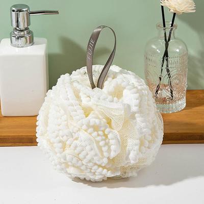 Big Bath Loofahs Shower Puff Ball, Flower Loofah Sponge Shower Bath Sponge Exfoliating Body Scrubber Pouf For Men Women