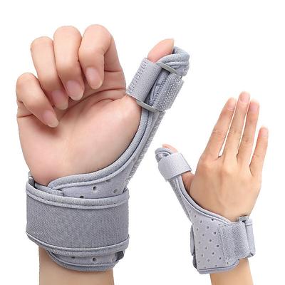 Thumb Support Brace - CMC Joint Thumb Spica Splint for Pain Relief Arthritis Tendonitis Sprains Strains Carpal Tunnel Trigger Thumb Immobilizer Wrist Strap Left or Right Hands
