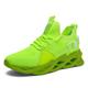 Men's Women's Sneakers Running Shoes Athletic Blade Type Lace up Non-slip Cushioning Breathable Lightweight Soft Basketball Running Rubber Knit Summer Spring Forest Green Black White Yellow