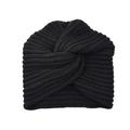 Muslim Inner Hijab Caps Bohemia Turban Cross Wrap Head Indian Hat Knitting Hijab Bonnet Turbante Cap for Women Wear