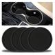 4Pack Car Cup Coaster Auto Car Cup Holder Insert Coasters Silicone Anti-Slip Drink Car Cup Mat Universal Vehicle Interior Accessories