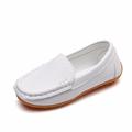 Boys Girls' Flats Daily PU Little Kids(4-7ys) Toddler(2-4ys) Daily Black White Yellow Summer Spring Fall