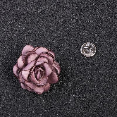 Fall Wedding Women's Brooches Classic Stylish Flower Petal Vintage Fashion British Imitation Diamond Brooch Jewelry Wine Black Pearl Pink For Daily Holiday