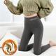 Women's Leggings Letter Full Length Micro-elastic High Waist Fashion Streetwear Outdoor Daily Dark-Gray Grey M L Fall Winter