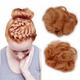 Color Will Be More Orange Than The Color 119B(Copper)! iLUU 2pcs Fashion Messy Hair Bun Extensions Chignons Hair Synthetic Hair Scrunchie Scrunchy Updo Hairpiece for Women Party
