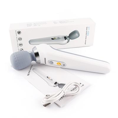 USB Handheld Electric Wand Massager High Frequency Vibration Body Neck Back Muscle Relax Vibrating Deep Tissue Massage Machine