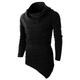 Men's Turtleneck Sweater Knitwear Ribbed Knit Tunic Knitted Plain Turtleneck Modern Contemporary Work Daily Wear Clothing Apparel Fall Winter Black Khaki M L XL