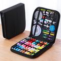 131pcs Sewing Kit, Sewing Kits For Adults For Beginners, Sewing Set Accessories Mini Travel Sewing Bag Black Zipper Bag Home Travel