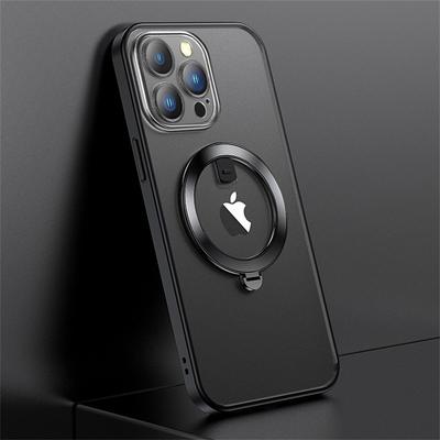 Phone Case For iPhone 15 Pro Max Plus iPhone 14 Pro Max Plus iPhone 13 Pro Max iPhone 12 Pro Max iPhone 11 Pro Max With Magsafe Kickstand Matte Frosted Shockproof PC