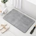 1pc Soft And Comfortable Thick Plush Floor Mat For Bathroom, Bedroom, Living Room, Water Absorption And Anti-Slip Design Fall Decor