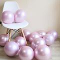 Glossy Metal Pearl Latex Balloons Thick Chrome Metallic Inflatable Air Balloons Party Decoration 100/50/30/10PCS