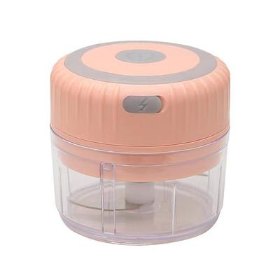 250mL Mini Electric Garlic Chopper Ginger Masher Machine Chili Vegetable Crusher Kitchen Tool Sturdy Durable USB Charging