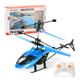 2.4Ghz 2 Channels Alloy Mini RC Helicopter with LED Light for Kids Adult Indoor RC Helicopter Best Gift for Boys Girls