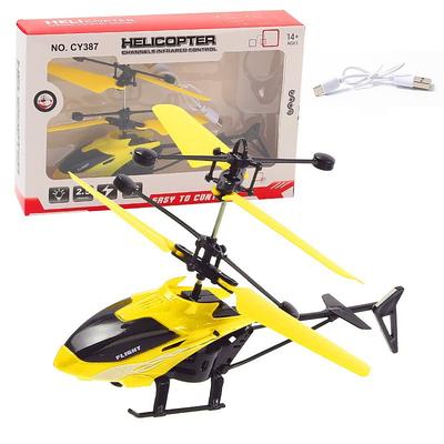 2.4Ghz 2 Channels Alloy Mini RC Helicopter with LED Light for Kids Adult Indoor RC Helicopter Best Gift for Boys Girls