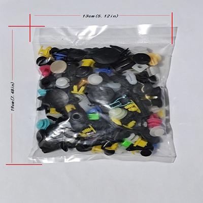 StarFire 50/100/200Pcs/Set Universal Plastic Clips For Car Fender Bumper Door Car Interior Hole Lining Panel Retainer Push Clips