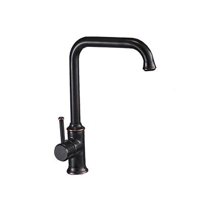 Kitchen Faucet,Single Handle Brass/Black Nickel One Hole Standard Spout,Filter, Brass Kitchen Faucet Contain with Cold and Hot Water