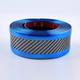 3Pcs Car Threshold Anti-stepping/Scratching Door Decor Bump Sticker Blue 1 Meter