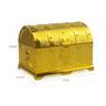 Gold Plated Search For Treasure Pirates Treasure Chest Children's Plastic Halloween Treasure Chest Toys