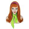 Scooby Doo Daphne Wig Mersi Womens Orange Wigs for Daphne Cosplay Long Ginger Wig Copper Hair Wigs for Party Cosplay Only Wig Halloween Wig