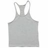 Men's Running Tank Workout Tank Muscle Tank Tops Deep U Sleeveless Yoga Sports Outdoor Casual Activewear Gym Breathable Soft Solid Color Crimped Royal Blue Crimped gray Activewear Cotton Blend