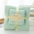 Bath Towels Set for Bathroom,Thick,SoftAbsorbent Fleece Bath Towels,1PC Bath Towel1PC Hand Towel,Microfiber Quick Dry Bath Towel,Multipurpose Bath Sheets Towels for Bath, Gym and Spa