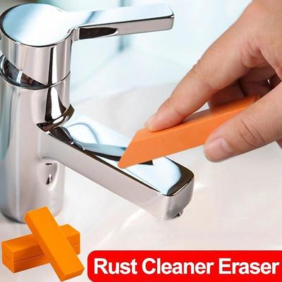 Easy Limescale Eraser Bathroom Glass Rust Remover Rubber Eraser Household Kitchen Cleaning Tools For Pot Scale Rust Brush