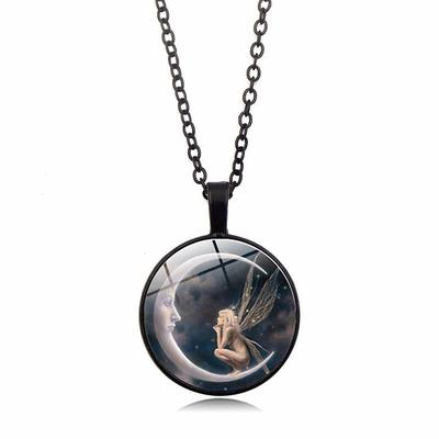 Women's necklace Fashion Street Moon Necklaces