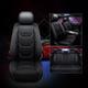 5 Seat Full Set New Luxury Universal 5D PU Leather Front Seat Cover Car Seat Mat Waterproof Car Seat Protector Breathable