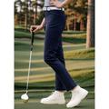 Women's Golf Pants Black White Dark Navy Lightweight Bottoms Fall Ladies Golf Attire Clothes Outfits Wear Apparel