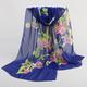 Lady Magpie Primrose Chiffon Scarf Long Silk Scarf