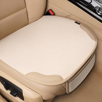 1pc Waterproof Anti-Slip Seat Cushion Cover for Front Car Seats, Easy Installation, Universal Fit