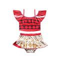 Summer Baby Girl Two Pieces Moana Beach Swimwear Kids Toddler Bathing Suit Infant Swimming Clothes Children Beach Outfit