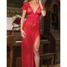 Ladies Sexy Gauze Sexy Ladies Sexy Pajamas Sexy Underwear Long Dress Set Home Outfits