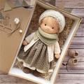 Waldorf Doll Doll artists handmade mini change doll DIY doll SZ Waldorf