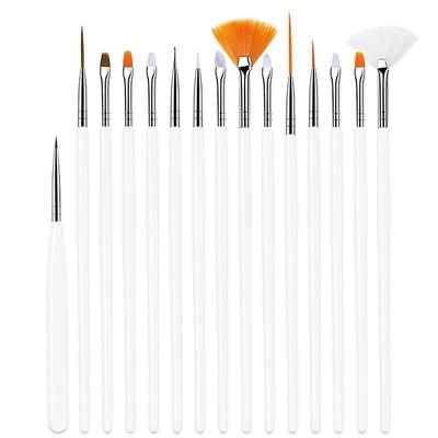 15pcs Fine Detail Paint Brush Set - Miniature Paint Brush For Detailing Art Painting - Acrylic, Watercolor, Oil,Models, Airplane Kits, Nail Artist Supplies, Gift For Kids