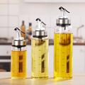 Cooking Seasoning Oil Bottle Sauce Glass Storage Bottles for Vinegar Creative Dispenser Kitchen Accessory