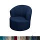 Stretch Swivel Chair Cover Casual Chair Slipcover Accent Modern Style Round Arm Chair Cover Furniture Protector Thicken Spandex Jacquard Slipcover Washable