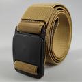 Men's Belt Tactical Belt Nylon Web Work Belt Black Yellow Canvas Military Army Plain Daily Wear Going out Weekend