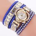 Luxury Ladies Fashion Love Dial Bracelet Watch Women Dress Rhinestone Soft Strap Quartz Watches Montre Femme