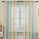 LGBT Rainbow Semi Sheer Curtain Teenage Girls Bedroom Curtains Set Window Panel Voiles Drape for Girls Room/Kids Room/Nursery/Living Room 1 Panel