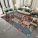 Bohemian Persian Floor Mat Area Rug Non Slip Living Room Sofa Blanket Coffee Table Mat