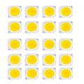 9/20pcs LED Lamp Bead Source Warm White Natural light White Light 3-12W COB Lamp Bead Illumination Source 13.5MM13.5MM Lighting Accessories