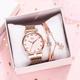 Luxury Crystal Women Bracelet Quartz Watches Fashion Diamond Ladies Quartz Watch Female Sports Dress Pink Dial Wrist Watch