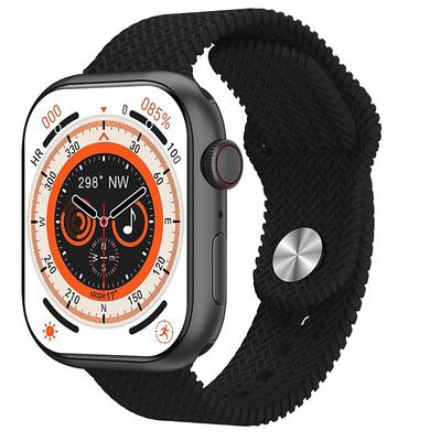HK9 PRO MAX Smart Watch 2.02 inch Smartwatch Fitness Running Watch Bluetooth Pedometer Call Reminder Fitness Tracker Compatible with Android iOS Women Men Long Standby Hands-Free Calls Message