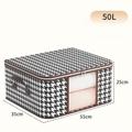 Visual Clothes Storage Bag Wardrobe Sorting Storage Box Portable Storage Bag Winter Quilt Storage Box