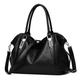 Women's Handbag Crossbody Bag Satchel Top Handle Bag PU Leather Shopping Daily Office Career Zipper Solid Color Fashion Wine Black White