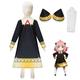 Inspired by Anya Forger Anime Cosplay Costumes Japanese Cosplay Suits Long Sleeve Dress Socks Headwear For Girls'