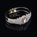 Women's Tennis Bracelet Classic Heart Precious Fashion Luxury Rhinestone Bracelet Jewelry Silver / Gold For Gift Engagement